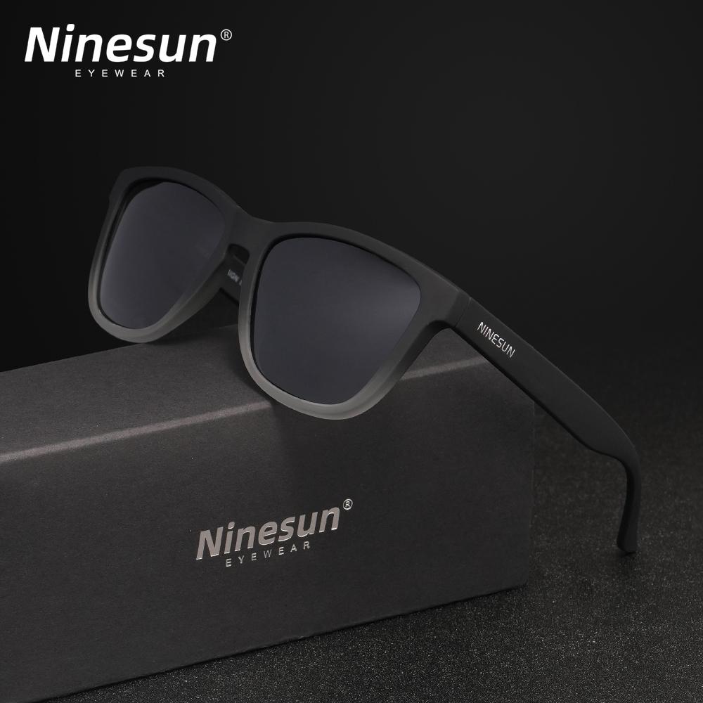 NINESUN Модные мужские солнцезащитные очки поляризованные UV400 солнцезащитные очки сверхлегкие TR90 женские очки для рыбалки вождения на открытом воздухе