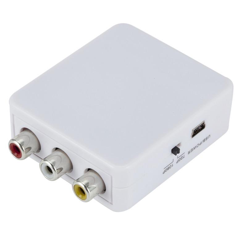 Конвертер AV в HDMI 1080P со звуком для ТВ/монитора