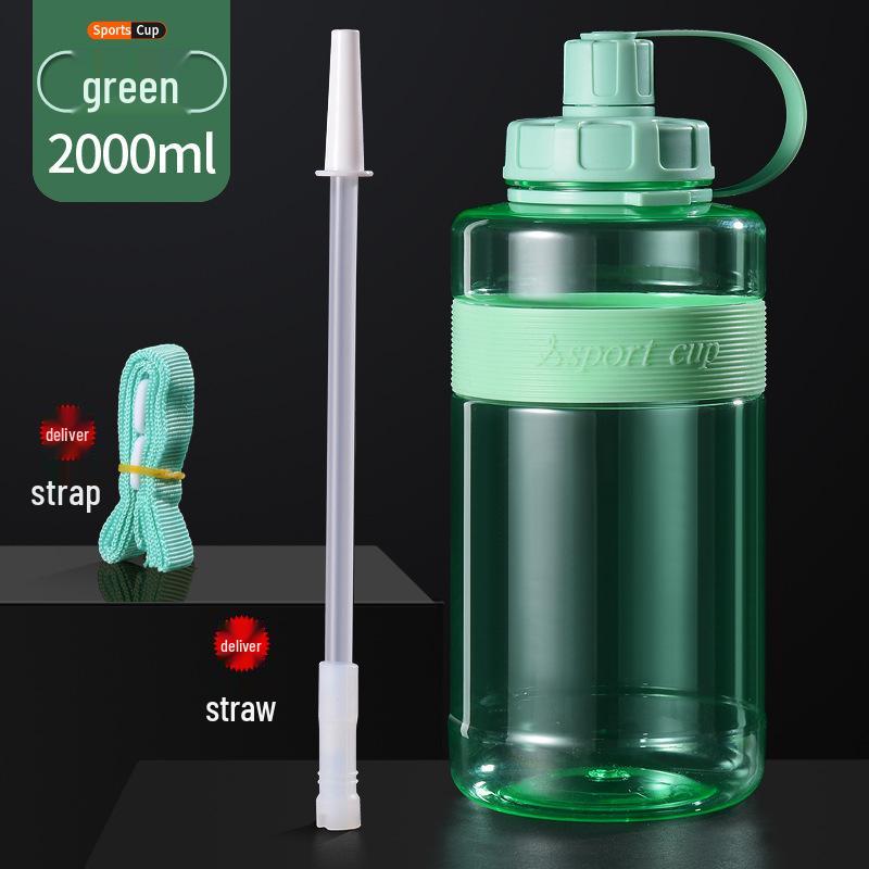 Large Outdoor Sports Water Bottle High-Temperature Resistant, 1.5L Portable Athletic Water Jug for Hiking Cycling Camping, BPA-Free Hydration Bottle