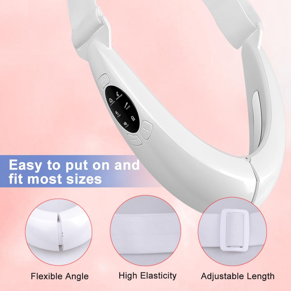V-Face Lifting Beauty Device EMS Face Slimming V-образный красный/синий светотерапевтический массажер для лица Инструмент для удаления двойного подбородка
