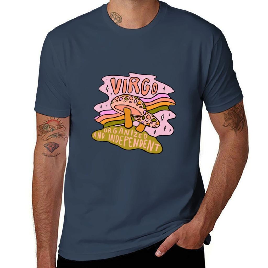 Virgo TShirt Comfortable Basic Crew Neck Tee