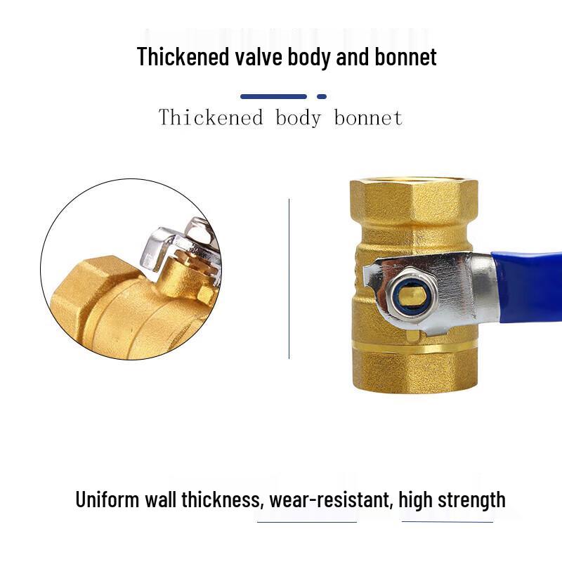 Hangshi External Thread Brass Ball Valve