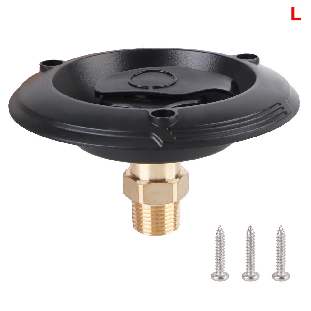 For Camper RV Water Inlet Replacement RV City Water Inlet RV White City Water Fill Inlet Flange with Check Valve Brass
