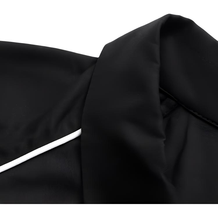 Li Ning Basketball Series Спортивная повседневная простая рубашка с коротким рукавом Мужские рубашки черного цвета ASHU415-1