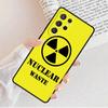Nuclear Radiation Emblem Phone Case For Samsung Galaxy S25 S23 S30 S8 S21 S20 FE S24 S22 Note 10 20 S8 Plus lite Ultra