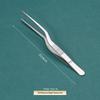 Пинцеты из нержавеющей стали с нескользящими наконечниками, изогнутая и прямая головка, для офтальмологии и ремонта электрооборудования, длинный зажим для водных растений, доставка поштучно
