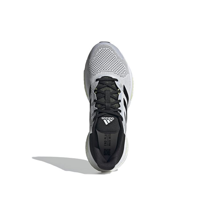 adidas SolarGlide 5 White Pulse Lime Мужские кроссовки Cloud-White Core-Black GX5472