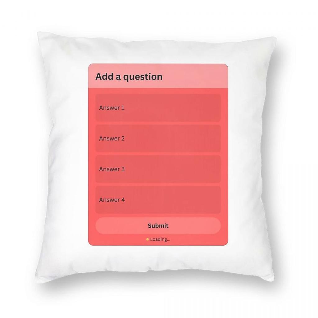 Reasonable Test Me Square Pillowcase Polyester Linen Velvet Creative Zip Decorative Home Cushion Cover