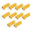 10 Pieces 50W Aluminium Clad Wirewound Resistor High Power Small Ohm