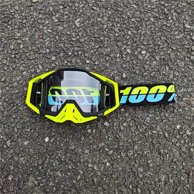 Helmet Goggles 100% Off-Road Motorcycle Helmet Goggles Windproof Goggles for Downhill Mountain Bikes to Protect Against Wind and Sand
