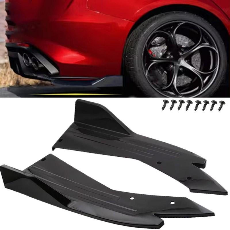 2PCS Rear Bumper Lip Diffuser Splitter Canard Protector Front Spoiler Body Kit For KIA Stinger GT 2018 - 2024 Car Accessories