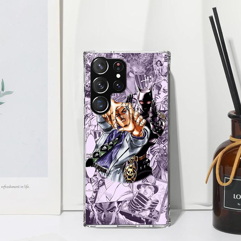 JoJo Adventure Killer Queen Phone Case For Samsung Galaxy S26 S25 Edge S24 FE S23 S22 Ultra S21 Plus S20 + Art Fundas Back Cover
