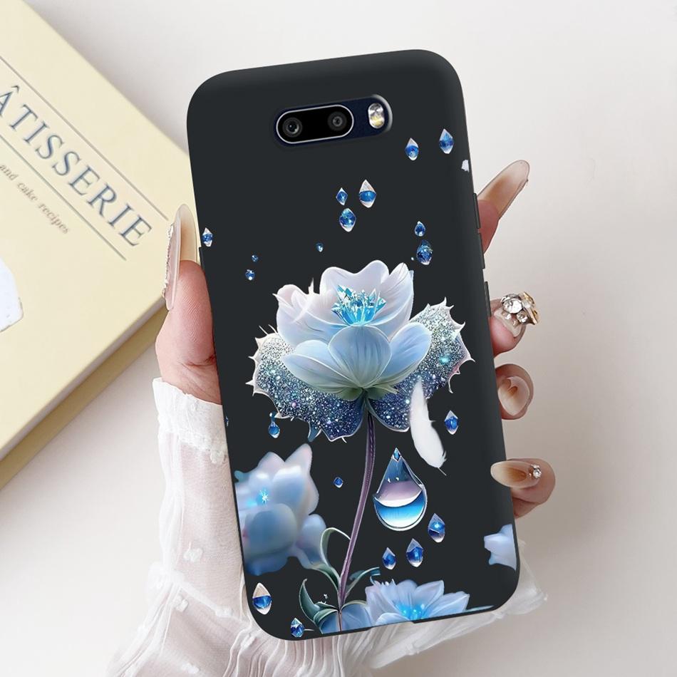 Для LG V50S ThinQ / V50 ThinQ 5G Новый Милый Мультяшный Цветочный Чехол для Телефона Для LG V50 V50S ThinQ Черный Силиконовый Мягкий Чехол