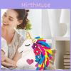 Unicorn Pillow Diy Craft Kit Plush Unicorn Bedroom Decorative Pillow For Gift