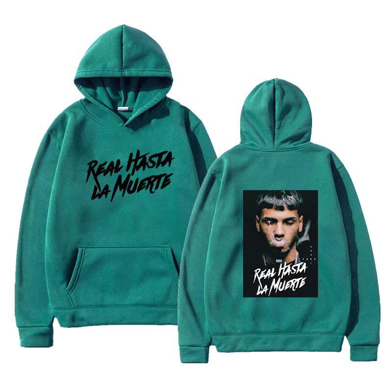 Толстовка с капюшоном Anuel AA Printed