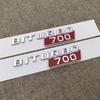ABS BITURBO 700 800 900 Logo Side Fender Trunk Body Badge Emblem Decals Sticker For Benz Brabus G Class G700 G800 G900 W463 FS9