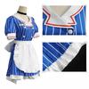 Hatsune MIKU Mesmerizer Cosplay Costume with Maid Hatsune Cosplay Disguise Wig, Outfit, Hat, Costume, Costume, Christmas, Halloween, Cosplay, (XL)