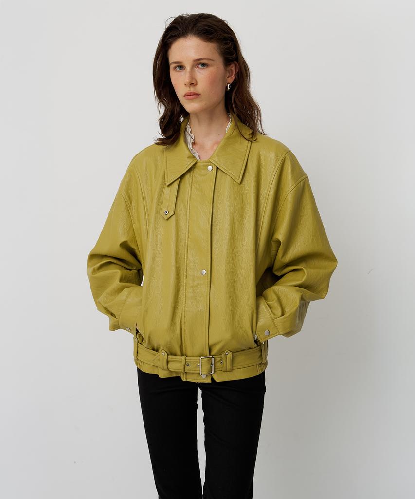 SELEVER Rove Belt Leather Jacket_3 Color