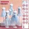 Skirt DIY Doll's Clothes Kit Wear Doll's Dress Material Princess Toy Outfit Kit  Clothing Design