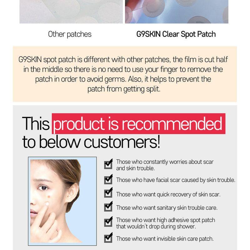 G9SKIN Пластырь-патч Zero Solution Spot Cover 108 шт.