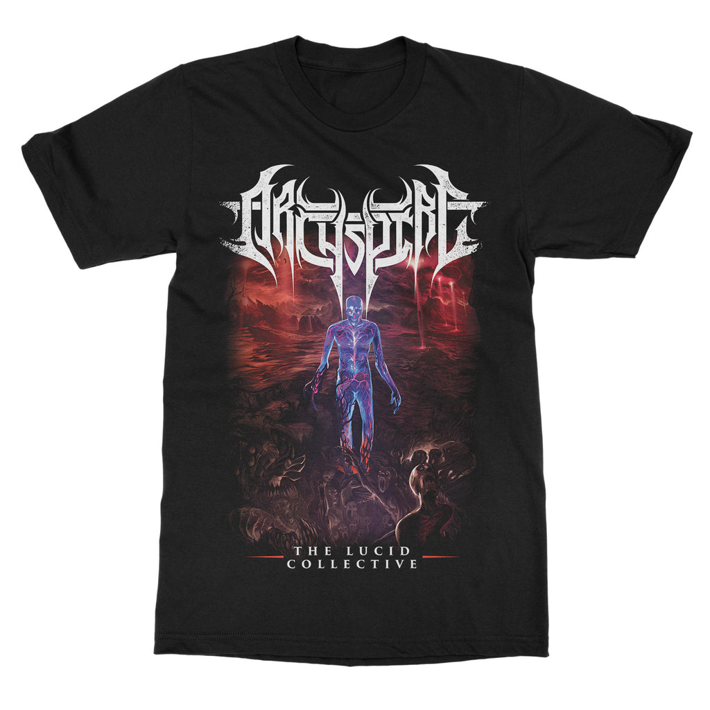 Футболка с принтом Archspire Band, хлопковая, унисекс, летняя, с коротким рукавом, модный бренд, роскошная, повседневная, винтажная, ретро, топ