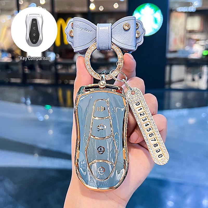 Geely Xingyue S Key Cover 19-21: Compatible with Old Model, Xingyue New Energy, Epro, Boyue Pro - Car Bag, Buckle Shell