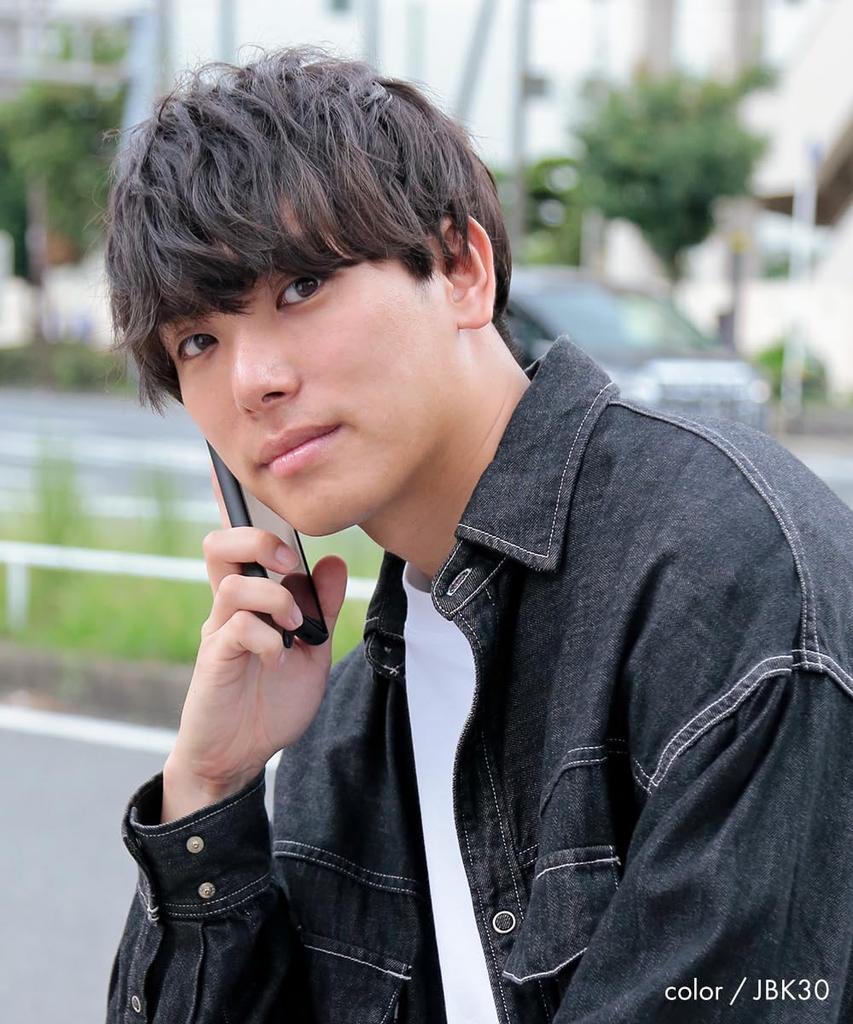 AQUADOLL Мужской короткий парик, Частичный парик, Парик с завитком, Один размер подходит всем, JBK30. Японский черный, wgt100JBK30