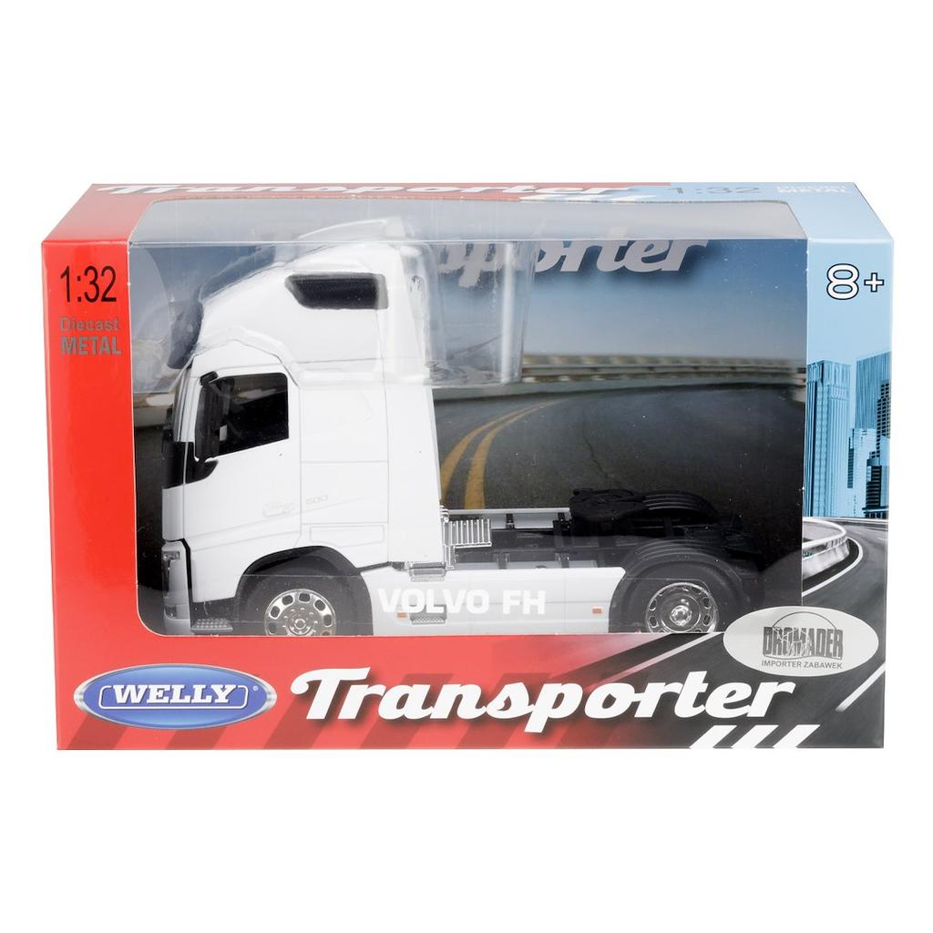 Model 1:32, VOLVO FH, ciągnik dwuosiowy, biały