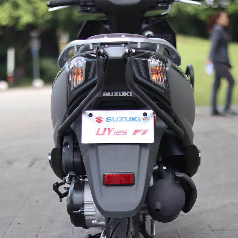 Легкий Мотоцикл Suzuki UY125 Защитные Противоударные Дуги - Передний и Задний Бамперы из Углеродистой Стали