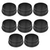 4/6/8Pcs 1/2-Inch Round Furniture Riser Heavy Duty Bed Riser Adjustable Stackable Anti-slip Table Couch Chair Sofa Cabinet Leg Lift