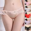 Women Briefs Trendy Sexy Perspective Thin Comfortable Inside Wearing Nylon Lace