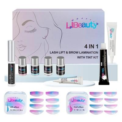 Палитра для губ Libeauty Eyelash Lift and Tint Kit Home Lifting Eyebrow Lamination Dyeing Eye Makeup Tool 4 in 1, черный, 02 черный, 1 шт.