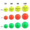 Fishing Float Strikes Indicator Round Shape Bobber Float, Pack of 60pcs Large Colorful Bobbers for Lake, River and Ocean