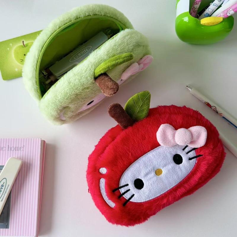 MINISO Милый Мультяшный Пенал Каваи Анимационный Дизайн Милый Пенал Косметичка Сумка для Хранения Канцелярских Принадлежностей Яркий Дизайн Мягкая Текстура