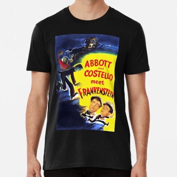 Abbott and Costello meet Frankenstein Movie Made in Australia T-Shirt S-2XL