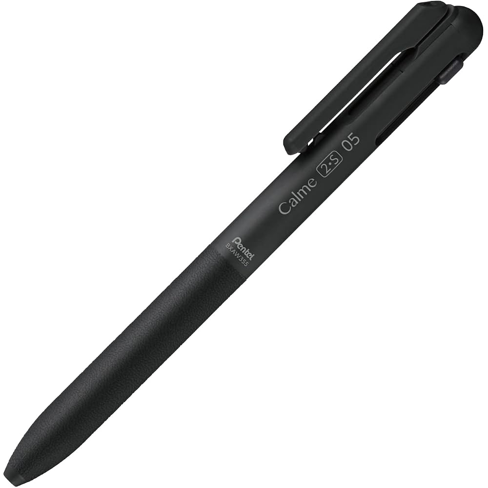Многофункциональная шариковая ручка Pentel BXAW355A Calme Ballpoint Pen 0.5 Острая 0.5 Черная