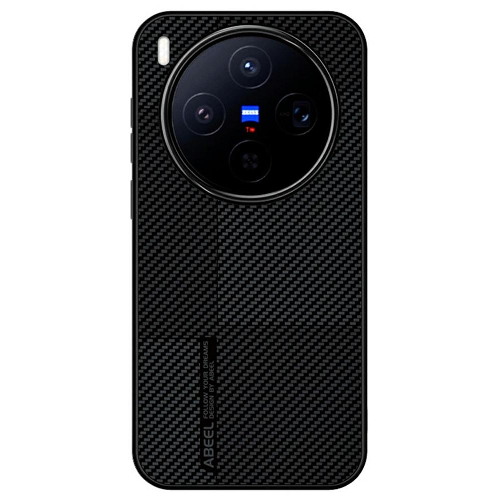 ABEEL CF-Lyocell Series For vivo X300 5G Magnetic Case Microfiber + PC + E-TPU Phone Cover