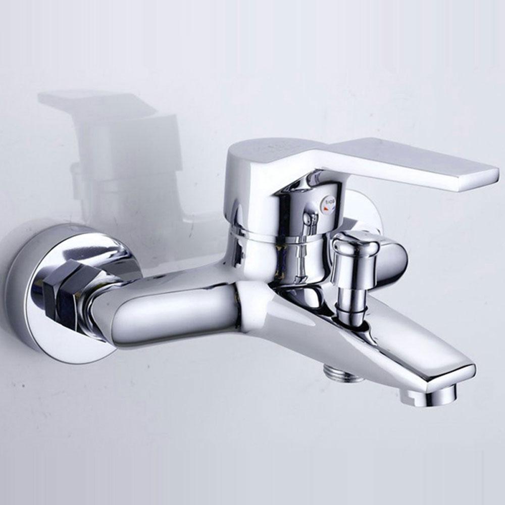 Настенный смеситель для горячей и холодной воды, смеситель для душа, смеситель для ванны, ручной смеситель для душа, аксессуары для ванной комнаты