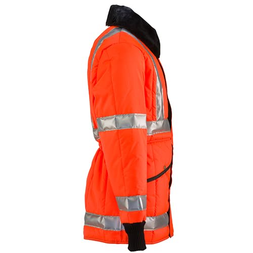 Цвет куртки для холодной погоды [L] (нота апельсин)