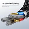 120W Braided Type-C Fast Charge Cable for Apple 15/16, Huawei, Vivo