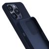 Apple iPhone 15 Pro Max - Силиконовый чехол 3Mk Темно-синий