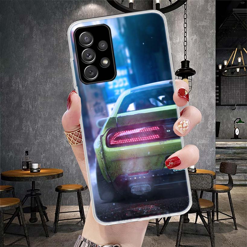 Спортивный Автомобиль Дрифт JDM Япония Мягкий Чехол для Телефона Для Samsung Galaxy S22 S23 S24 S25 Edge S26 Ultra S20 FE S21 Plus + Fundas Coque Galax