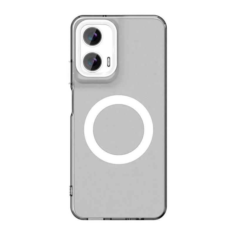 Чехол для Moto Edge 50 Neo Matte Skin Feeling, прозрачные магнитные чехлы для Motorola Edge 50 Neo, беспроводная зарядка, чехол Magsafe, чехол