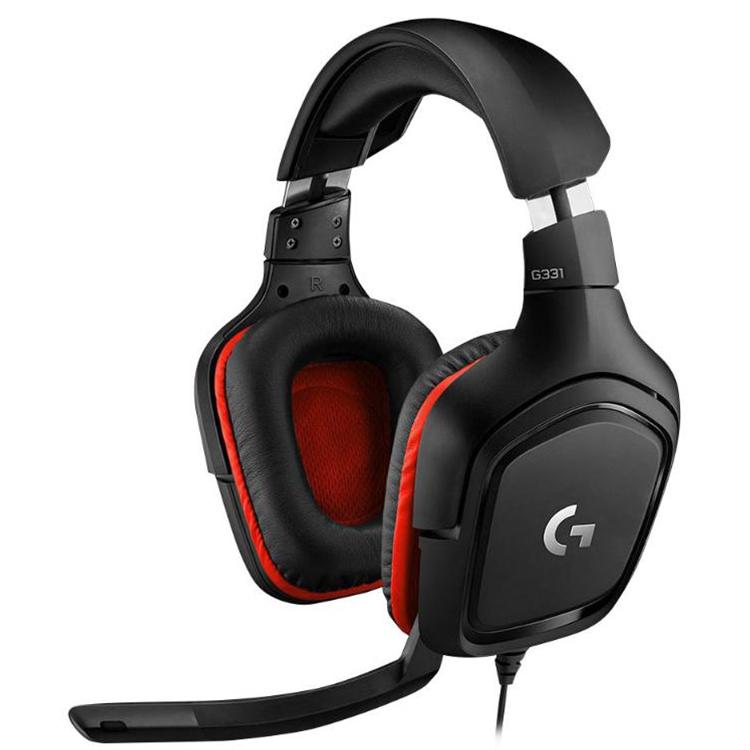 Logitech G331 Dolby 7.1 Surround Sound Стерео складная игровая гарнитура для соревнований с шумоподавлением