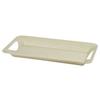 Bamboo Fiber Tray - DOMOCLIP - MEN85 - Rectangular - Brown - Dishwasher Safe