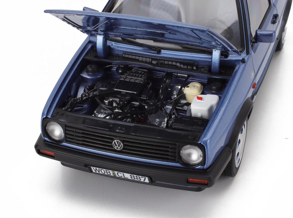 Norev масштаб Volkswagen Golf 10 миллионов 1988 Металлический звездный синий 1/18