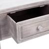 Console "Charme" bois blanchi L80cm - Atmosphera createur d'interieur