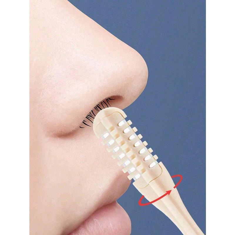 Nose Hair Trimmer, Nose Hair Removal Tool, Nose Hair Shaver, Nose Hair Clipper, Nose Hair Knife, Nose Hair Scraper Cleaning Ear Wax Removal Kit 2-In-1