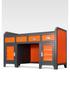 Heavy Duty 3mm Industrial CNC Lathe Tool Cabinet & Grinding Workbench