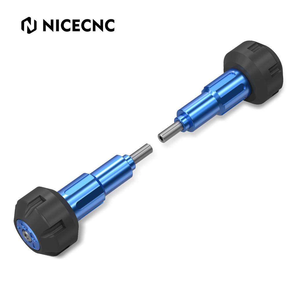 NICECNC For Surron Light Bee X S L1E Frame Sliders Crash Protector For Segway X160 X260 Electric Dirt Bike 2023 2024 2025
